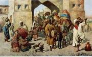 unknow artist Arab or Arabic people and life. Orientalism oil paintings 134 USA oil painting artist